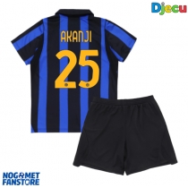 Inter Milan Manuel Akanji #25 Domaci Dres za djecu 2026-27 Kratak Rukav (+ Kratke hlače)